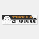 Restaurant Catering Business Autoaufkleber (Vorne)