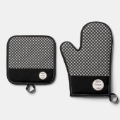 Restaurant Catering Business Ofenhandschuh & Topflappen-Set (Vorderseite)