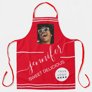 Restaurant Catering Foto Logokombination Café Rote Schürze