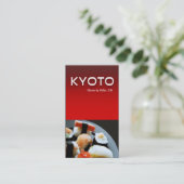 Restaurant-Catering-RestaurantsCuisine Visitenkarte (Stehend Vorderseite)