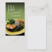 Restaurant-Catering-RestaurantsCuisine Visitenkarte (Vorne/Hinten)