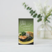 Restaurant-Catering-RestaurantsCuisine Visitenkarte (Stehend Vorderseite)