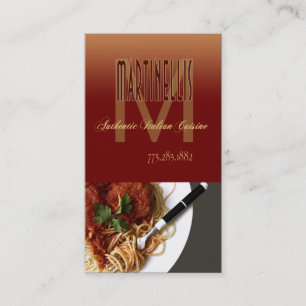 Restaurant-Catering-RestaurantsCuisine Visitenkarte