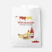 Restaurant Custom Hamburger zu gehen Geschenktütchen (Vorderseite)