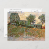 Restaurant de la Sirène Asnières, Van Gogh Fine Postkarte (Vorne/Hinten)
