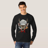 Restaurant Deer Chef Kitchen Cook Culinary Animal  T-Shirt (Vorne ganz)
