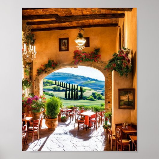 Restaurant Dellago Poster (Vorne)