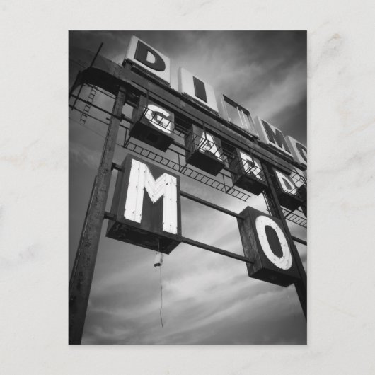 Restaurant Diamonds Postkarte (Vorderseite)