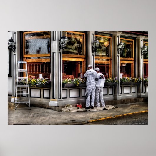 Restaurant - Die Maler Poster (Vorne)