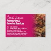 Restaurant Dining Catering Café Terminkarte (Vorderseite)