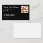 Restaurant Elegante Küche Visitenkarte (Vorne/Hinten)