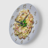 Restaurant (Fettucin) Große Wanduhr (Winkel)