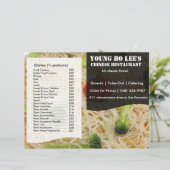 Restaurant Flyer (Stehend Vorderseite)