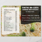 Restaurant Flyer (Vorderseite)