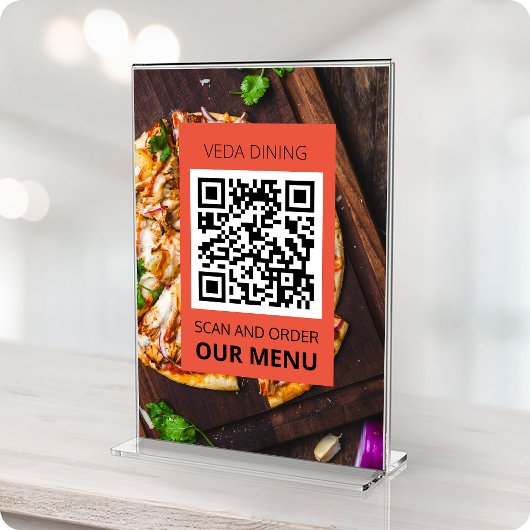 Restaurant Foto Scan Menü Bestellung QR Code Karte