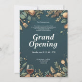 Restaurant Grand Opening Einladung (Vorderseite)