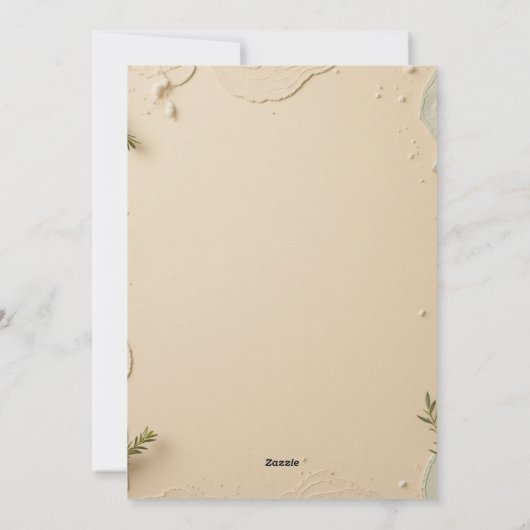 Restaurant Grand Opening Einladung (Rückseite)