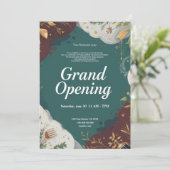 Restaurant Grand Opening Einladung (Stehend Vorderseite)