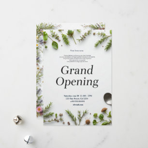 Restaurant Grand Opening Einladung