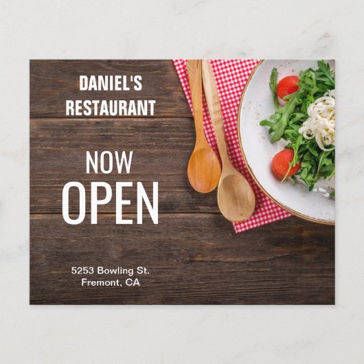 Restaurant Grand Opening Flyer (Vorderseite)
