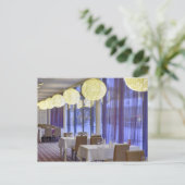 Restaurant im Hotel Postkarte (Stehend Vorderseite)