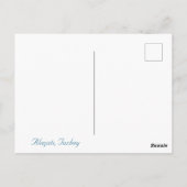 Restaurant in Alaçatı, Türkei Postkarte (Rückseite)