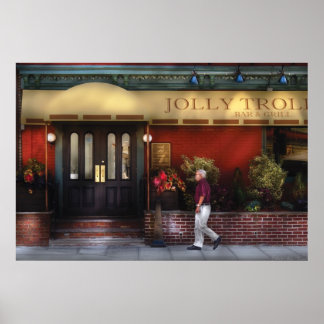 Restaurant - Jolly Trolley Poster
