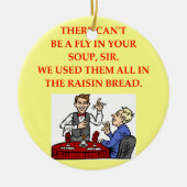 Restaurant Keramik Ornament (Vorne)