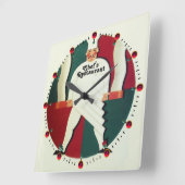 RESTAURANT KOCH COOKING ESSEN, CATERING QUADRATISCHE WANDUHR (Winkel)