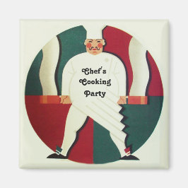 RESTAURANT KOCH COOKING PARTY Kulinarisch Magnet