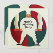 RESTAURANT KOCH COOKING PARTY Kulinarisches Angebo Einladung (Vorne/Hinten)