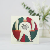 RESTAURANT KOCH COOKING PARTY Kulinarisches Angebo Einladung (Stehend Vorderseite)