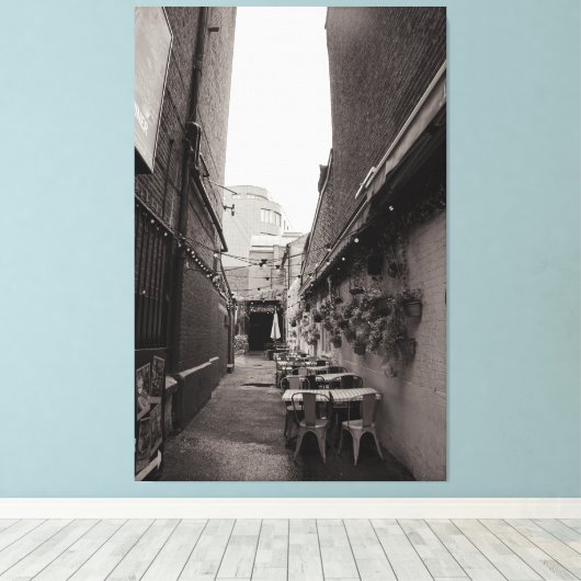 Restaurant Leinwanddruck (Insitu (Holzboden))