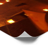 Restaurant Loretto mit Farolitos Poster (Ecke)