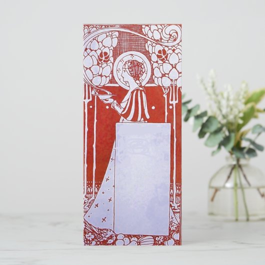 RESTAURANT MENU 1 RACK CARD MENÜKARTE (Stehend Vorderseite)