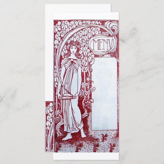 RESTAURANT MENU 2 RACK CARD (Vorne/Hinten)