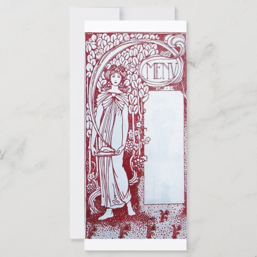 RESTAURANT MENU 2 RACK CARD (Vorderseite)