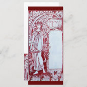 RESTAURANT MENU 2 RACK CARD MENÜKARTE (Vorne/Hinten)