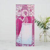 RESTAURANT MENU L RACK CARD (Stehend Vorderseite)