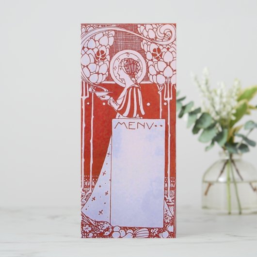 RESTAURANT MENU L RACK CARD (Stehend Vorderseite)