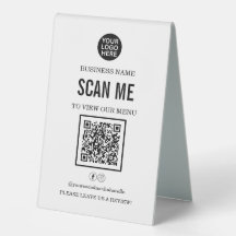 Restaurant Menü QR Code Business-Logo