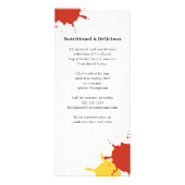 Restaurant Menü QR Code Custom (Hinten)