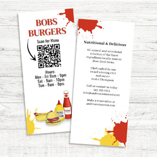 Restaurant Menü QR Code Custom