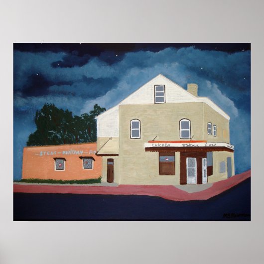 Restaurant Midtown Poster (Vorne)