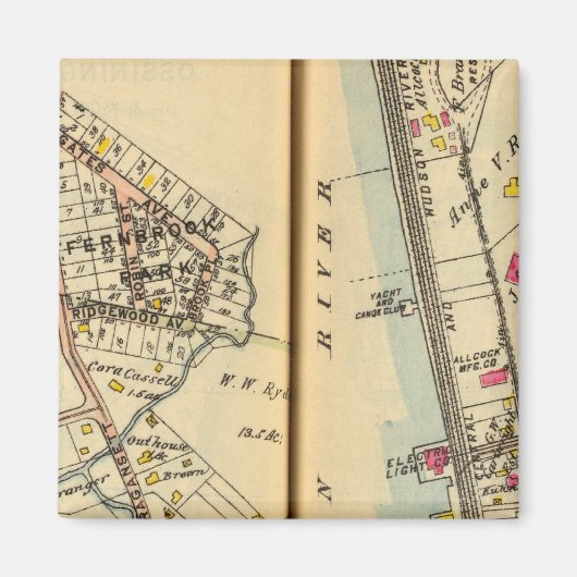 Restaurant, New York 3 Magnet (Vorne)