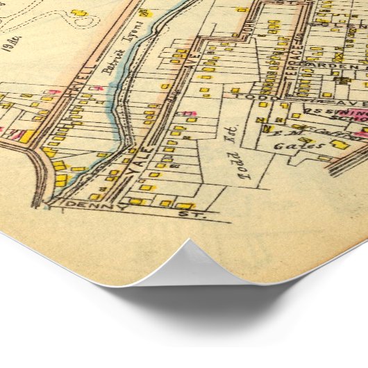 Restaurant, New York 3 Poster (Ecke)