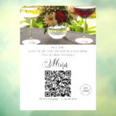 *~* Restaurant Oster Upload Logo QR Fensteraufkleber (Blatt 3)