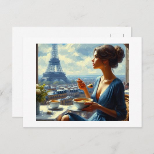 Restaurant Paris, Postkarte (Vorne/Hinten)