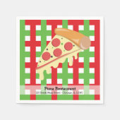 Restaurant Pizza Serviette (Vorderseite)