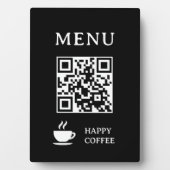 Restaurant-QR-Code-Menü | 5" x 7" Fotoplatte (Vorderseite)